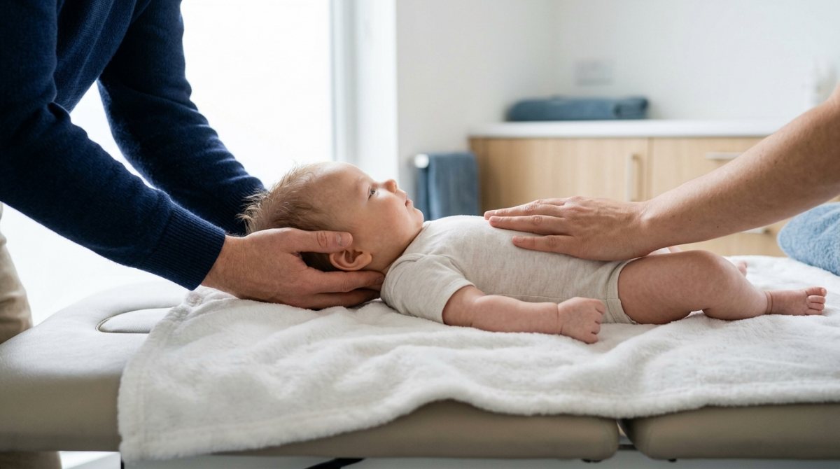 Bébé : torticolis, tête plate